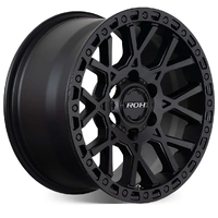 ROH Crawler 17x9 +40 (6x139.7) Matte Black  - Thumbnail