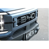 Kinetiq 4x4 BYD Shark 6 Front Grille Letter Emblem Set - Matt Black - Thumbnail