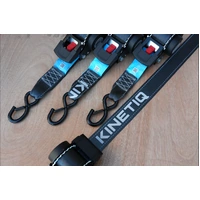 (Set of 4)- KINETIQ Automatic Retractable Ratchet Strap - 4m Length (50mm Width) - Thumbnail