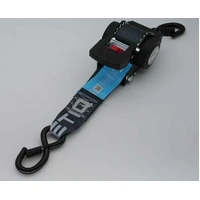 KINETIQ Automatic Retractable Ratchet Strap - 4m Length (50mm Width) - Thumbnail