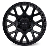 ROH Crawler 17x9 +40 (6x139.7) Matte Black  - Thumbnail