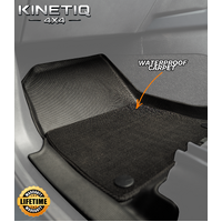 Kinetiq 4x4 BYD Shark 6 Premium Dual Layer All Weather Waterproof Floor Mats with Sill Protection! - Thumbnail