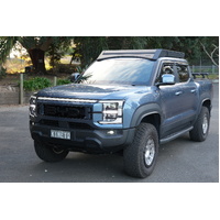 Kinetiq 4x4 BYD Shark 6 Front Grille Letter Emblem Set - Matt Black - Thumbnail