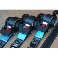 (Set of 4)- KINETIQ Automatic Retractable Ratchet Strap - 4m Length (50mm Width) - Thumbnail