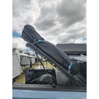 Kinetiq 4x4 Gas Strut Assisted Tub Rack Platform to suit Roller Shutter - Thumbnail