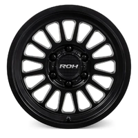 ROH Apollo 17x9 +12 (6x139.7) Matte Black - Thumbnail