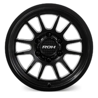 ROH Arc 17x9 +12 (6x139.7) Matte Black  - Thumbnail