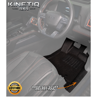 Kinetiq 4x4 BYD Shark 6 Premium Dual Layer All Weather Waterproof Floor Mats with Sill Protection! - Thumbnail