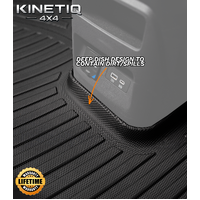 Kinetiq 4x4 BYD Shark 6 Premium TPE All Weather Waterproof Floor Mats with Sill Protection - Thumbnail
