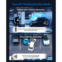 KINETIQ 360° View 5 Channel Dash Cam Front and Rear with AI Driver Monitor System - 4K Quality - Thumbnail