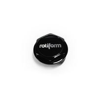 Rotiform Aerodisc Billet Hex Center Cap Black