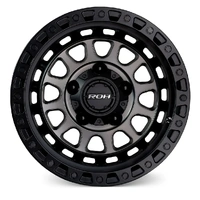 ROH Assault 17x9 +25 (6x139.7) Graphite/Matte Black Lip