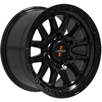 Loaded Stockton 17x8.5 +18 (5x120) Black Heavy Duty (1675KG)