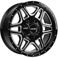 ROH Maverick 16x8 +0 (5x150) Gloss Black Milled 