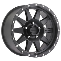 Method MR301 The Standard 16x8 0mm offset (5x114.3) Matte Black