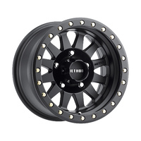 Method MR304 Double Standard 17x8.5 0mm Offset (5x150) Matte Black