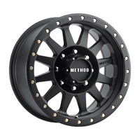 Method MR304 Double Standard 18x9 +18mm (8x165.1) Matte Black