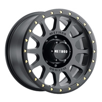 Method MR305 NV 17x8.5 0mm Offset (8x165.1) Matte Black