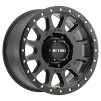 Method MR305 NV HD 17x8.5 0mm Offset (8x165.1) Matte Black