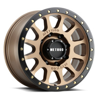 Method MR305 NV HD 18x9 +18mm (8x165.1) Method Bronze/Black Street Loc