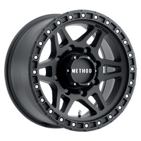 Method MR312 18x9 +18mm ((8x180)) Matte Black