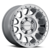Method MR709 HD Bead Grip 18x9 +12 (8x165.1) Machined Clear Coat