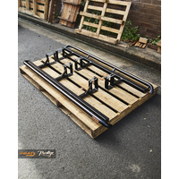Phat Bars Toyota Hilux N80 ANGLED Rock Sliders / Side Steps – Powdercoated