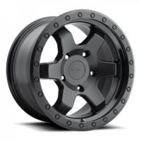 Rotiform 20X9 Six (5X127) ET+01 CB71.8 Matte Black Face / Gloss Black Windows 