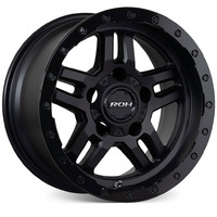 ROH Hammer, 16x9, -12mm Offset, 5x150, 110.5mm Centerbore, Matte Black HEAVY DUTY suit GVM upgrade