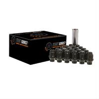 32x (14x1.5) Black Spline Wheel Nuts (XL) - Suit Method Wheels