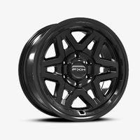 FXH X01 17x8.5 +20mm (5x139.7) Black