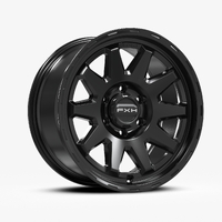FXH X02 18x9 +25mm (5x150) Black