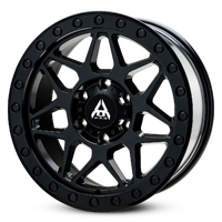 AXR Stomper 18x9 +30 (6x139.7) Satin Black