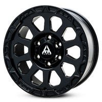 AXR Tears 18x9 +30 (6x139.7) Satin Black