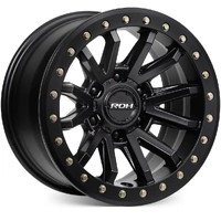 ROH Zullo 17x9 +0 (6x139.7) Matte Black 