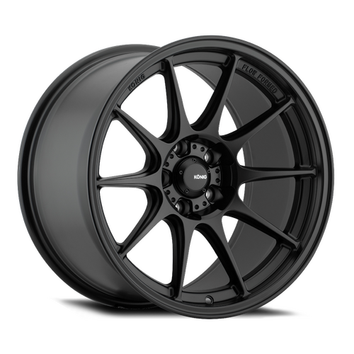 Konig Dekagram 15x9 +35 (4x100) Semi-Matte Black