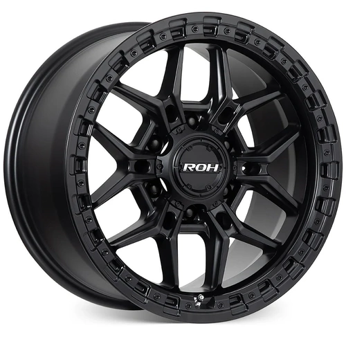 ROH Axe 18x9 +12 (6x139.7) Matte Black 