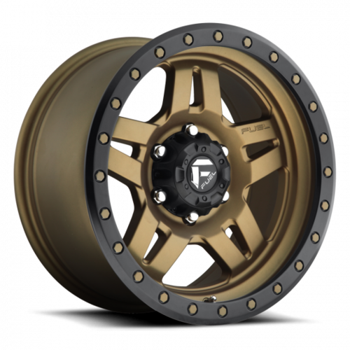 Fuel 20X9 Anza (5X150) ET+20 CB110.3 Matte Bronze / Black Ring 