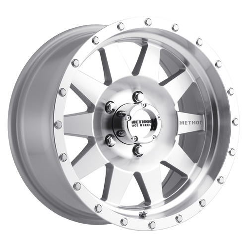 Method MR301 The Standard 17x8.5 0mm Offset (5x127) Machined/Clear Coat