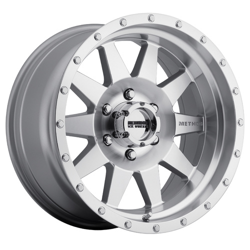 Method MR301 The Standard 17x8.5 +25mm (6x139.7) Machined/Clear Coat