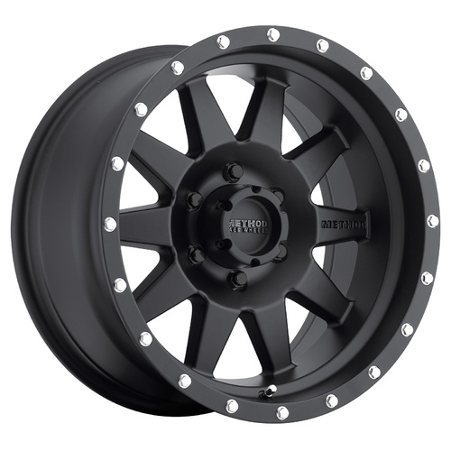 Method MR301 The Standard 17x8.5 +25mm (6x139.7) Matte Black