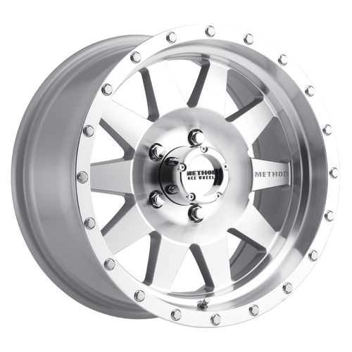 Method MR301 The Standard 17x9 -12mm (5x139.7) Machined/Clear Coat