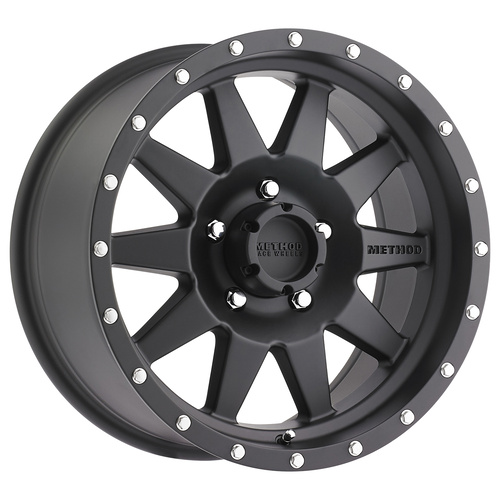 Method MR301 The Standard 17x9 -12mm (5x139.7) Matte Black