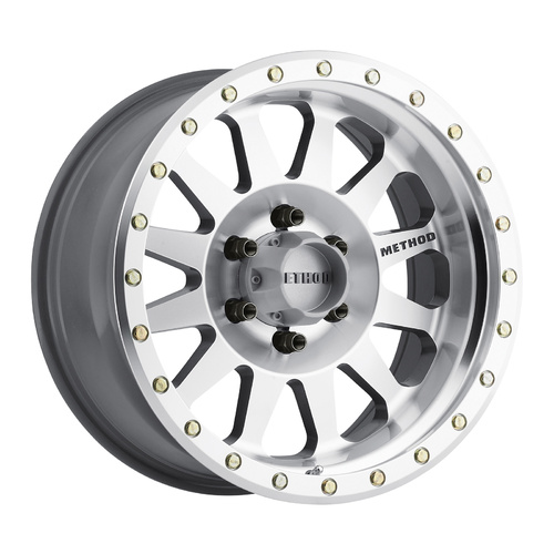 Method MR304 Double Standard 16x8 0mm Offset (6x139.7) Machined/Clear Coat