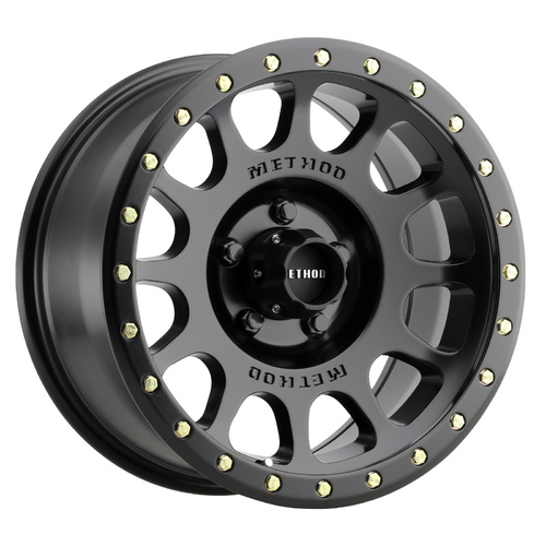 Method MR305 NV 17x8.5 0mm Offset (5x139.7) Matte Black