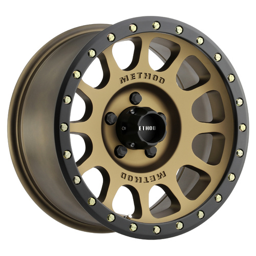 Method MR305 NV 17x8.5 0mm Offset (5x139.7) Method Bronze/Black Street Loc