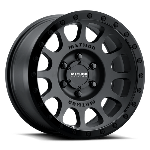 Method MR305 NV 17x8.5 0mm Offset (5x150) Double Black