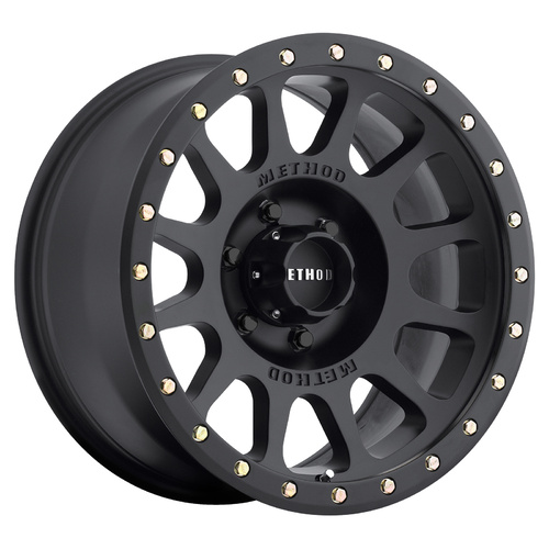 Method MR305 NV 18x9 -12mm (6x139.7) Matte Black