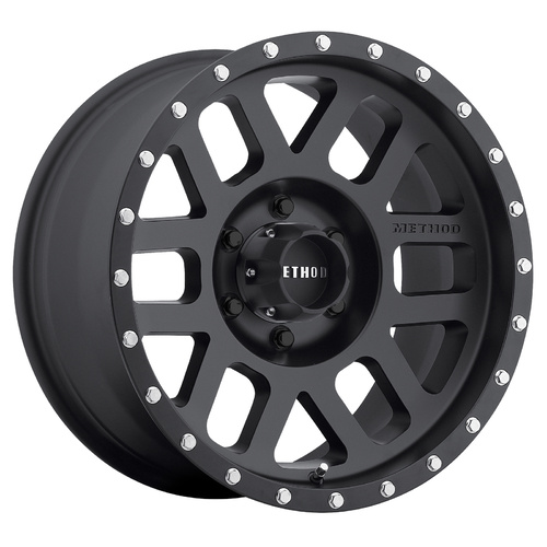 Method MR306 Mesh 18x9 -12mm (6x139.7) Matte Black