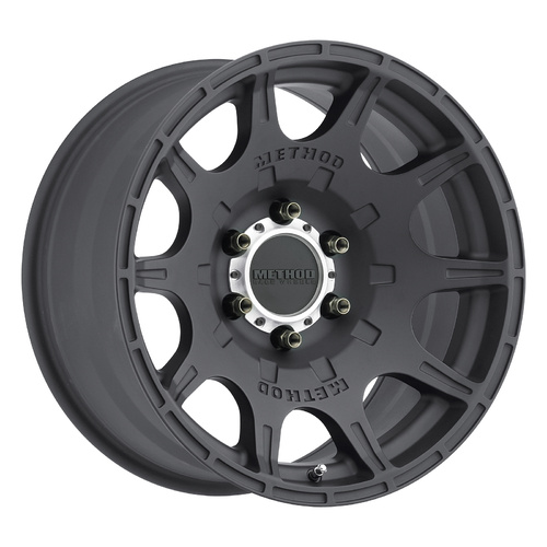 Method MR308 Roost 17x8.5 0mm Offset (6x139.7) Matte Black